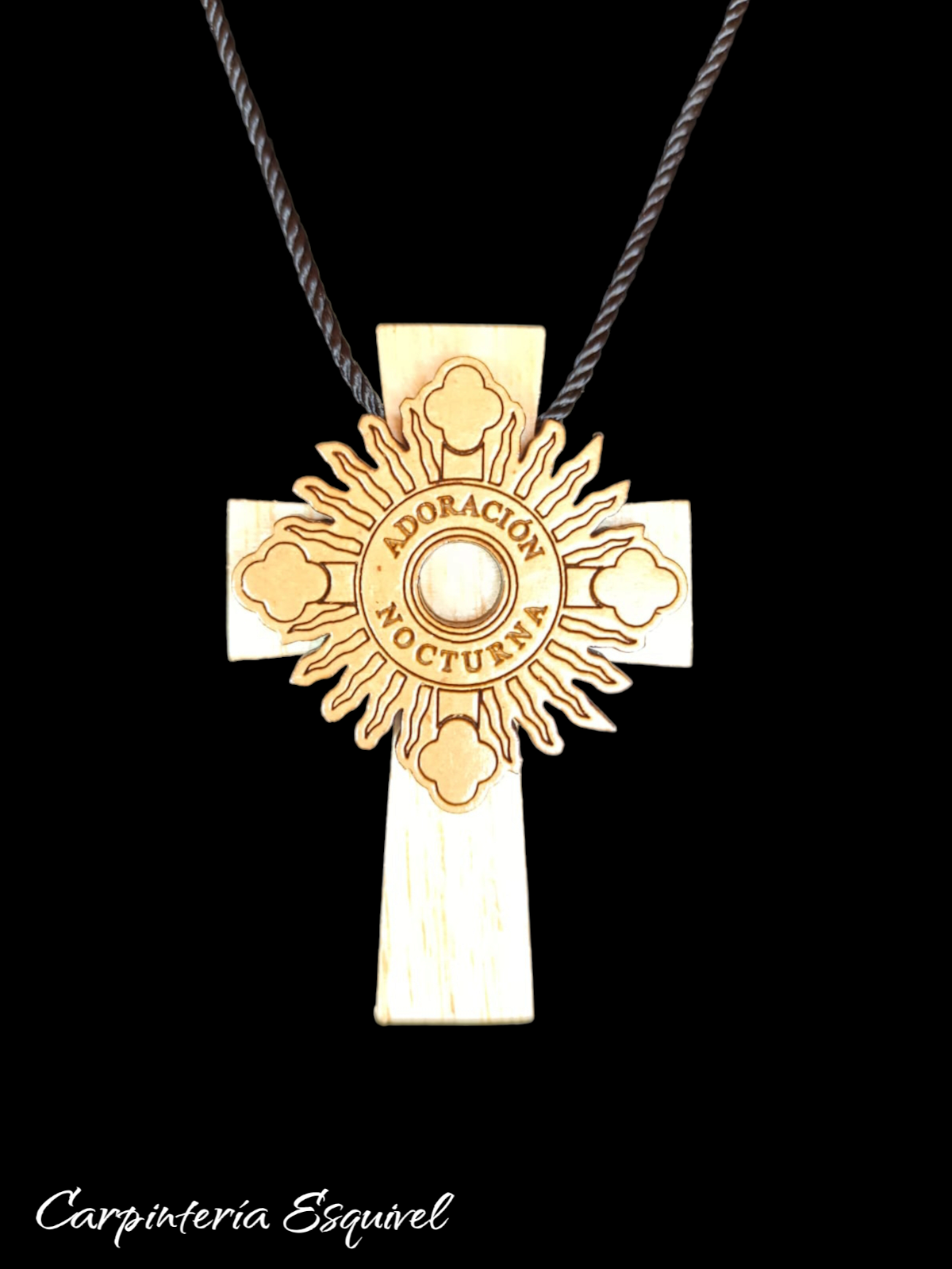 Cruz para adoración nocturna