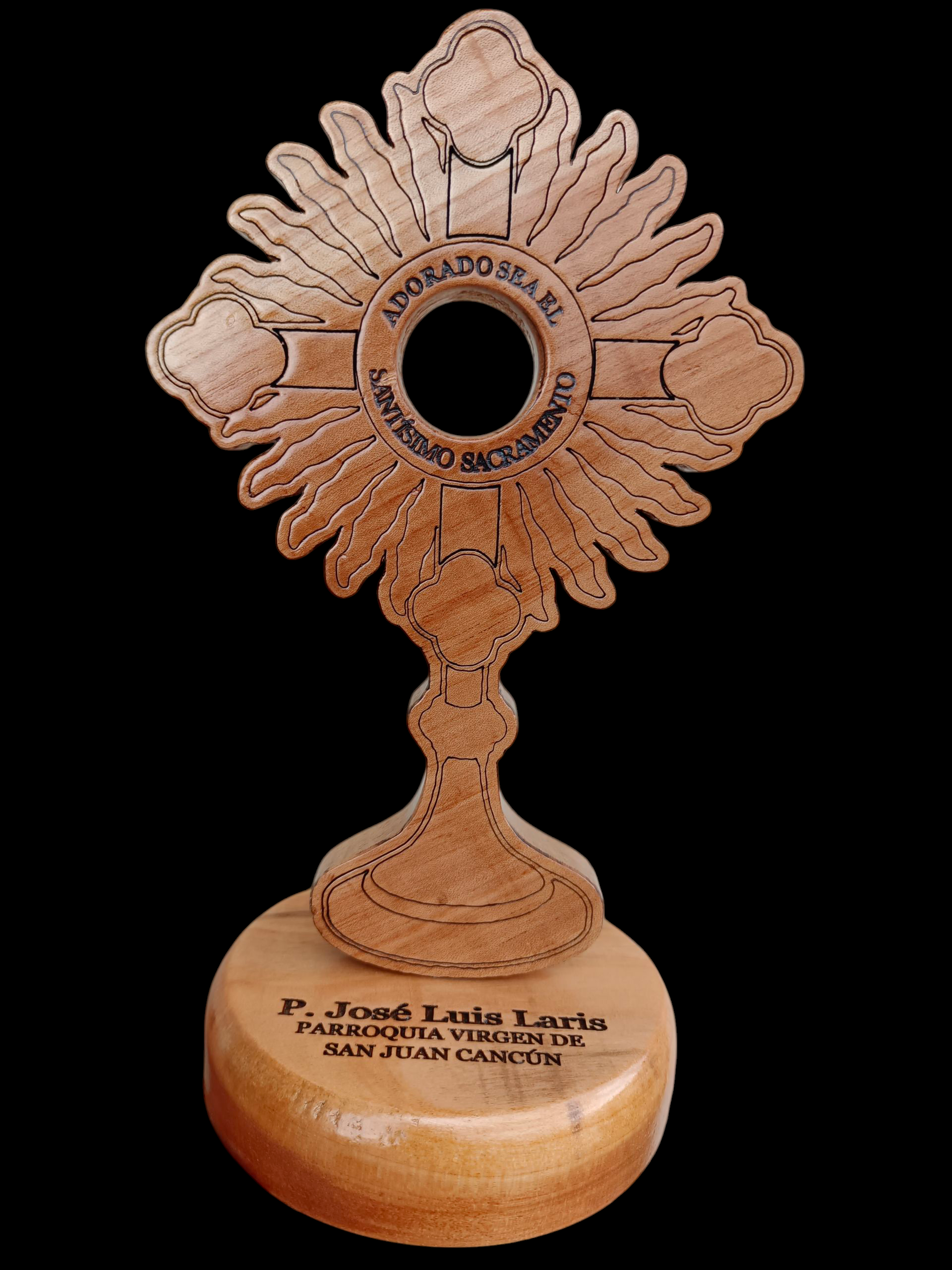 Custodia representativa de madera