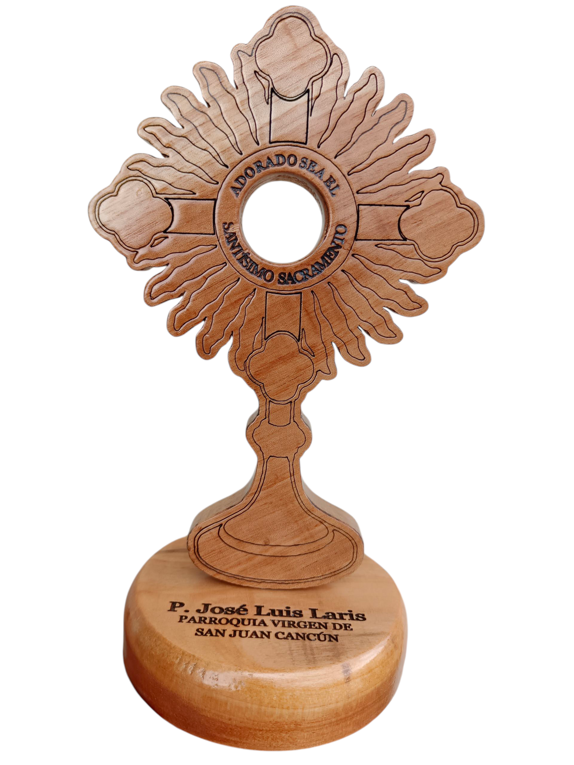 Custodia representativa de madera