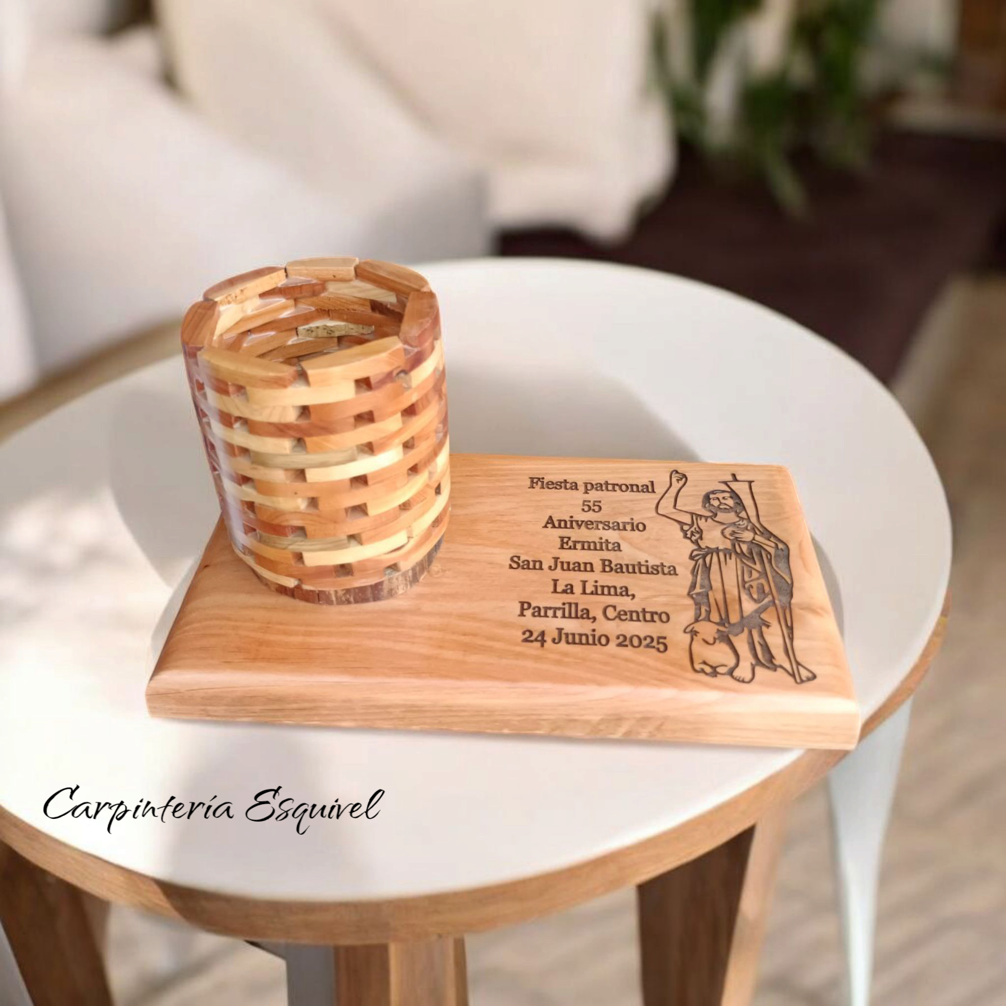 Organizador con base personalizada