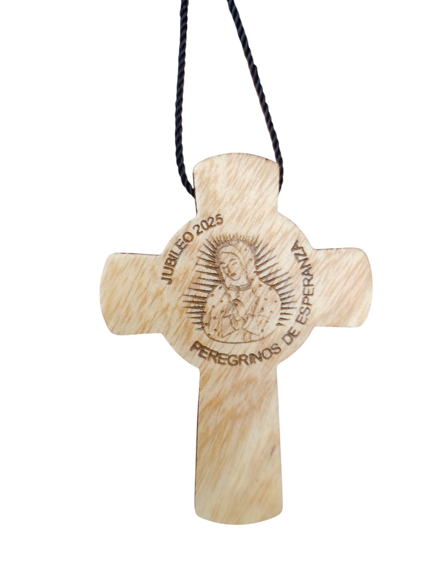 Cruz con la virgen de Guadalupe