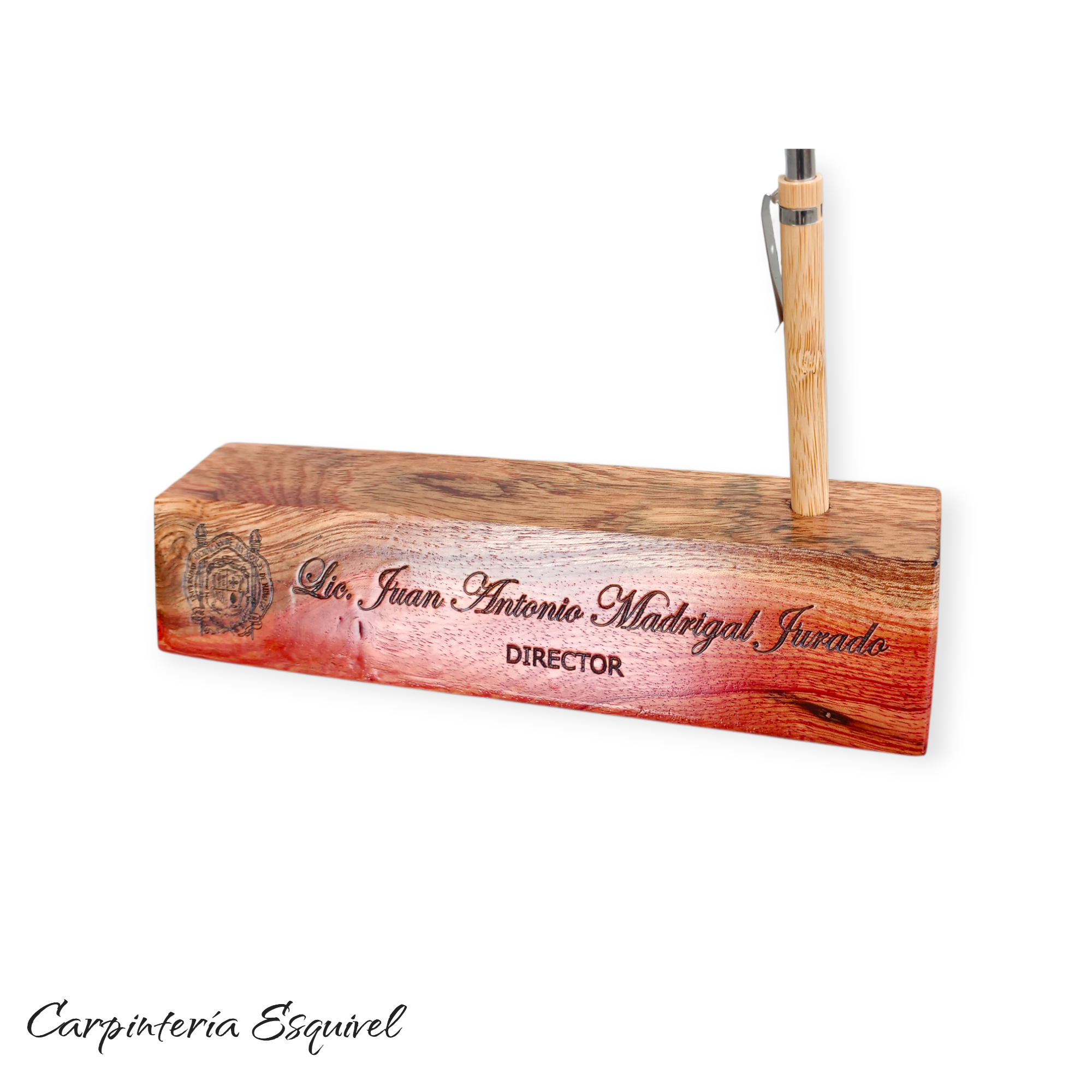 Personificador de madera