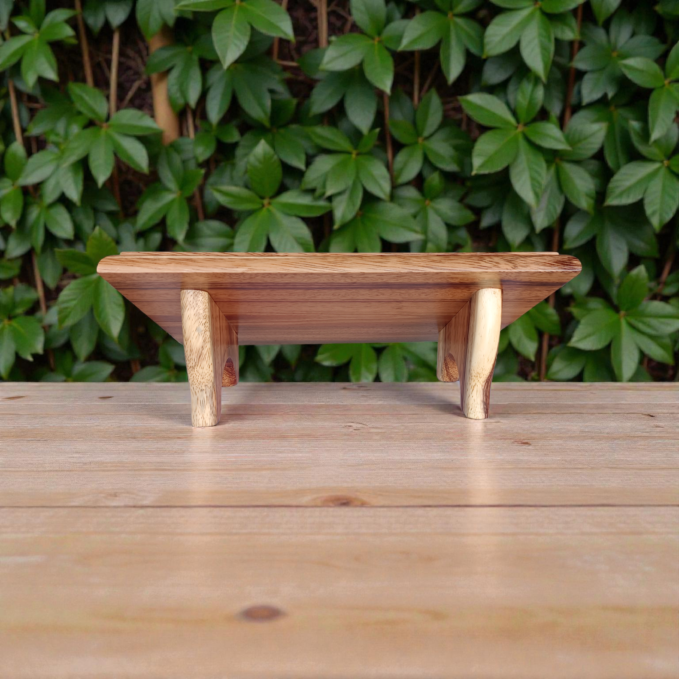 Atril artesanal de madera